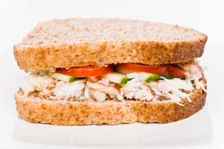 fresh crab sandwich
